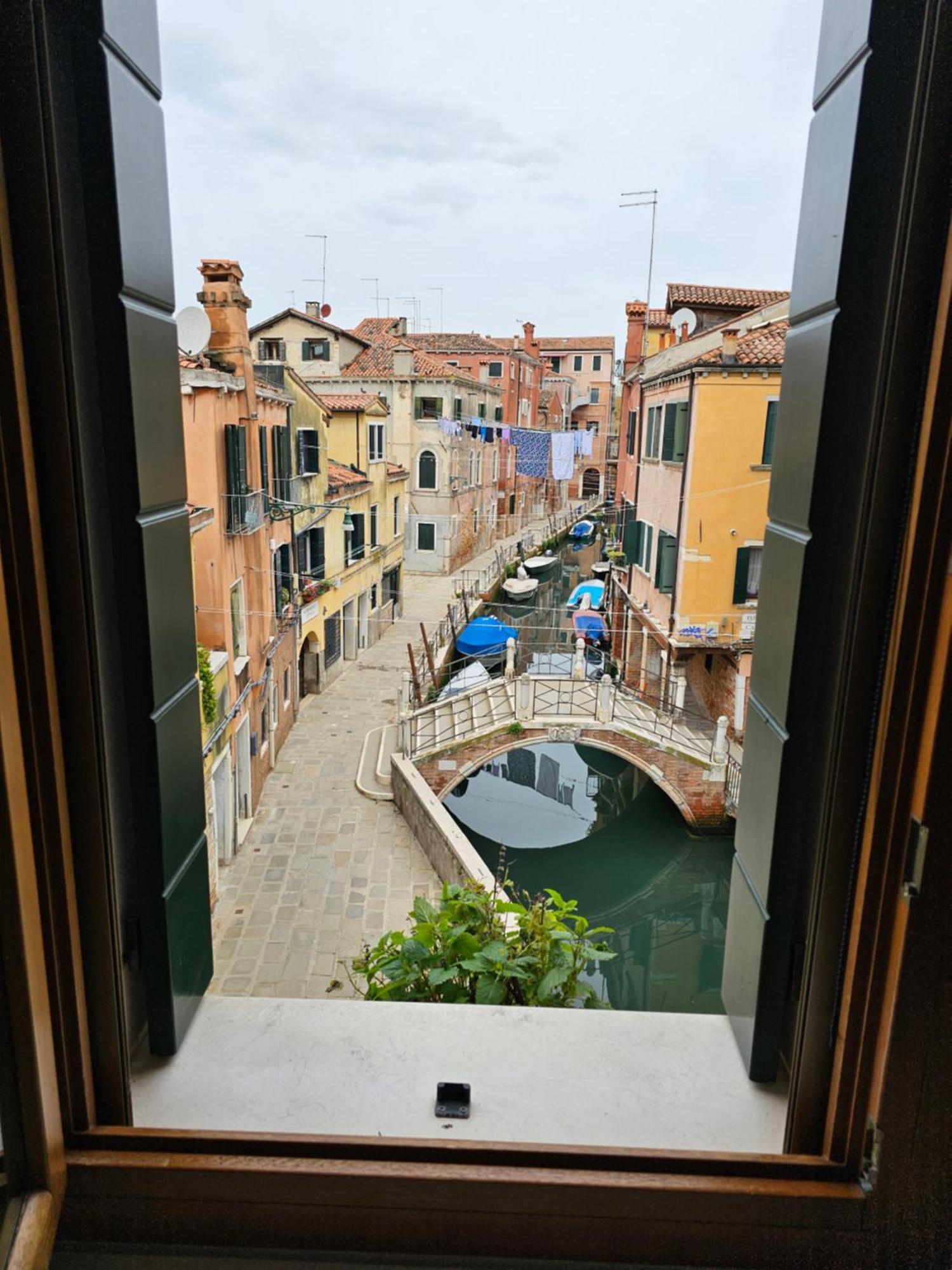 Casa Rossa Vista Canale Lejlighed Venedig